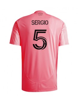 Inter Miami Sergio Busquets #5 Replika Hemmakläder 2025-26 Kortärmad